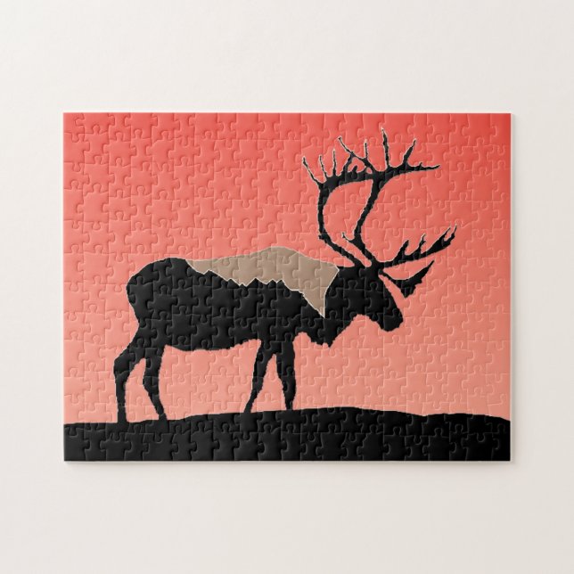 Västindien vid Sunset - Original Wildlife Art Pussel (Horisontell)