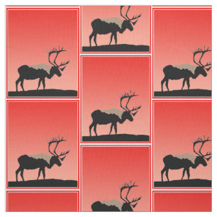 Västindien vid Sunset - Original Wildlife Art Tyg