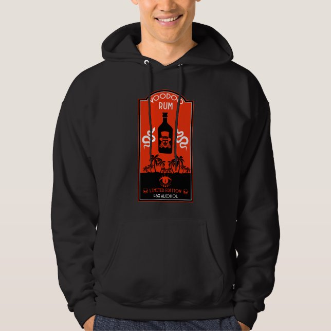 Västindien Voodoo Rum Hoodie (Framsida)