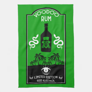 Västindien Voodoo Rum Kökshandduk