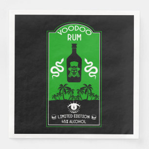 Västindien Voodoo Rum Pappersservett