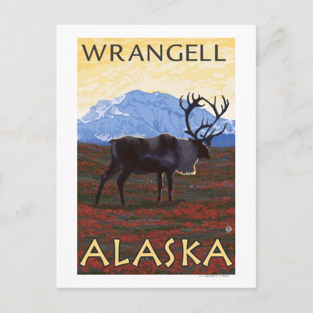 Västindien - Wrangell, Alaska Vykort (Framsida)