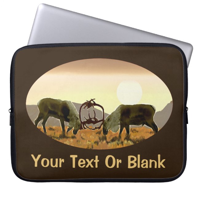 Västindiou Duel Laptop Sleeve (Framsidan)