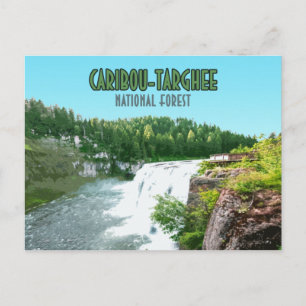 Västindiou Targhee National Forest Idaho Vykort