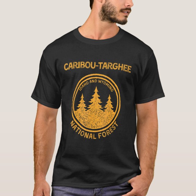Västindiou Targhee National Forest T Shirt (Framsida)