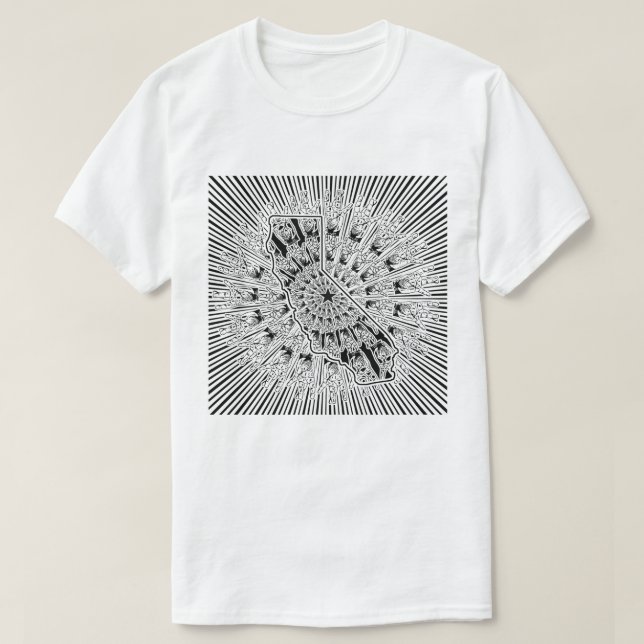 Västkust Kärlek T Shirt (Design framsida)