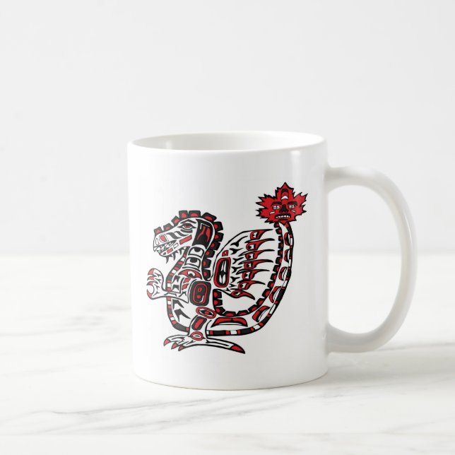 Västkustendrake Kaffemugg (Höger)