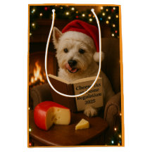 Västlig Highland Terrier julklappspåse