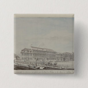 Västra aspekt av Wilhelmsplatz, c.1773 Knapp