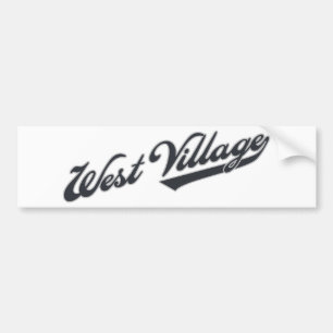 Västra by bildekal