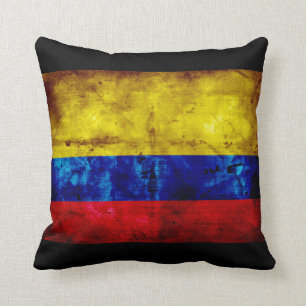 Västra Colombia Flagga Kudde