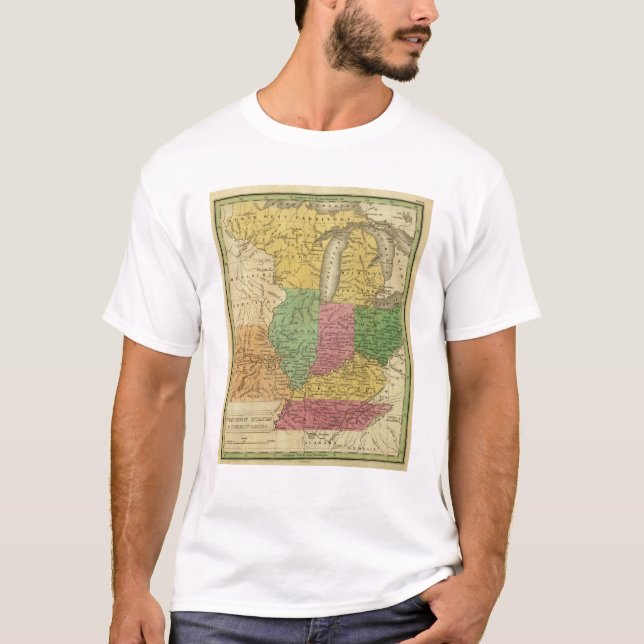Västra delstat territorier tee (Framsida)