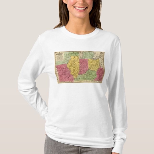 Västra delstat USA Tee Shirt (Framsida)