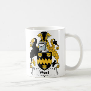 Västra familjvapensköld kaffemugg