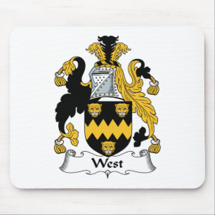 Västra familjvapensköld musmatta