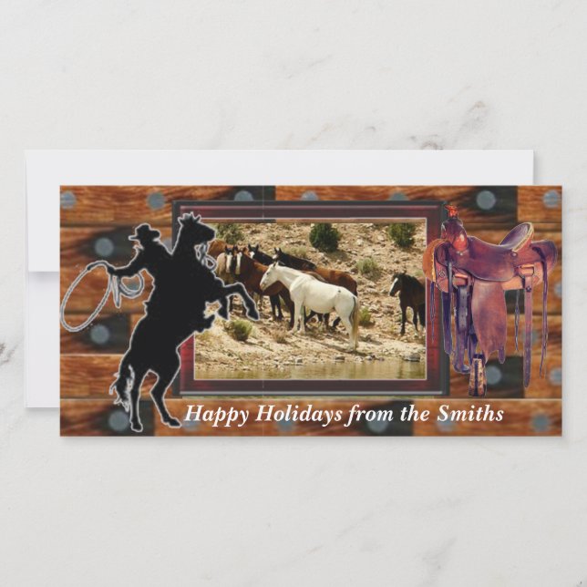 Västra fotokort julkort (Framsida)