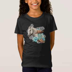 Västra Hästflickor T-Shirt