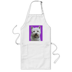 Västra höglands- Terrier Långt Förkläde