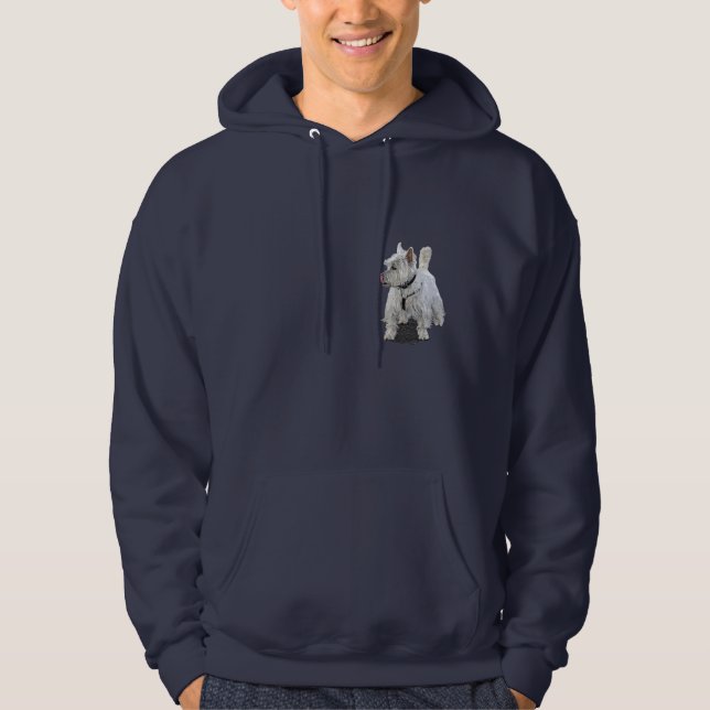 Västra höglands- Terrier Sweatshirt (Framsida)