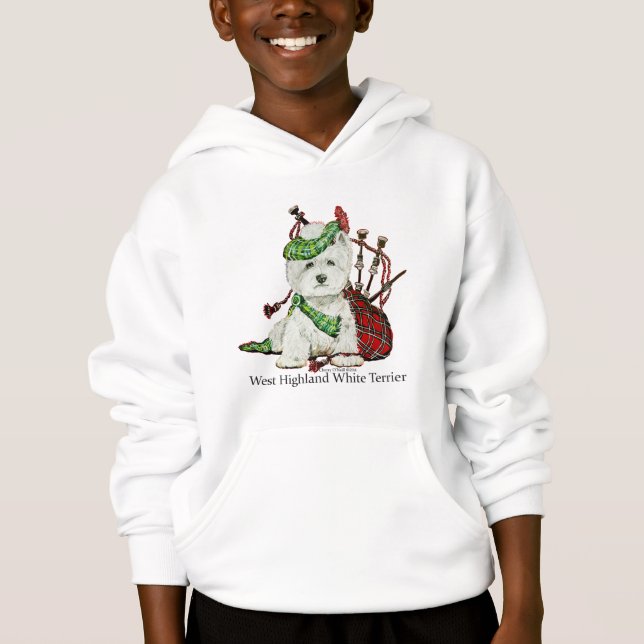 Västra höglands- Terrier Tee (Framsida)