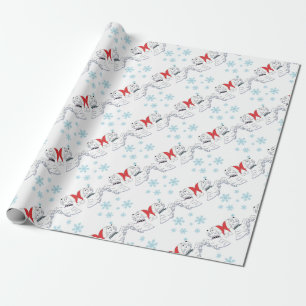 Västra höglands- Terrierjulinpackning Presentpapper
