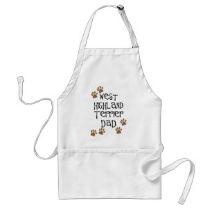 Västra höglands- Terrierpappa Förkläde