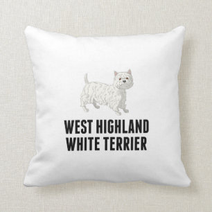 Västra höglands- vitTerrier Kudde