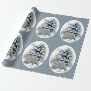 Västra höglands- vitTerrierjul Presentpapper