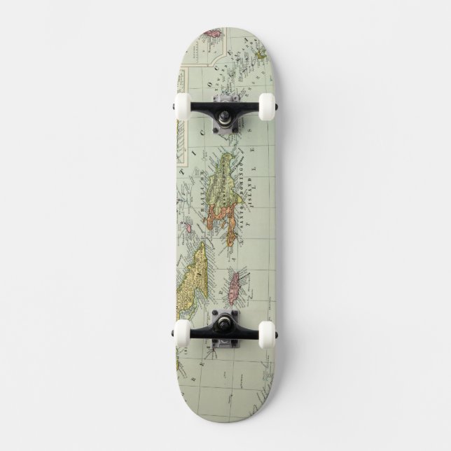 Västra Indies 11 Skateboard Bräda 20,5 Cm (Framsida)