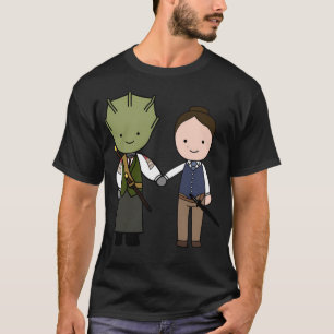 Vastra Jenny Kawaii Tecknad Design T Shirt
