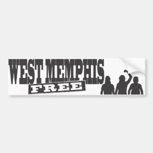 Västra Memphis tre bildekal