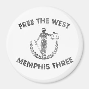 Västra Memphis tre magnet