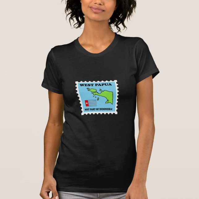 Västra Papua - inte del av Indonesien! T Shirt (Framsida)