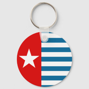 västra papua nyckelring