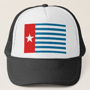 västra papua truckerkeps
