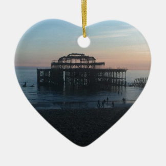 Västra pir Brighton Julgransprydnad Keramik