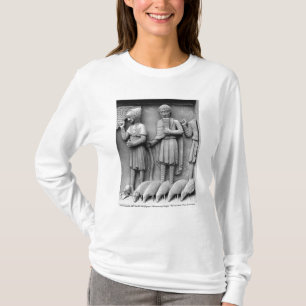 Västra portal, södra dörr, tympanum som epictin tee