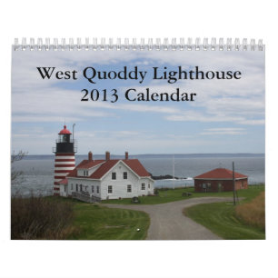 Västra Quoddy fyrkalender Kalender