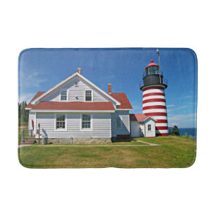 Västra Quoddy Head fyr, Maine Badrumsmatta