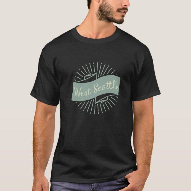 Västra Seattle prideskjorta T-shirt (Framsida)