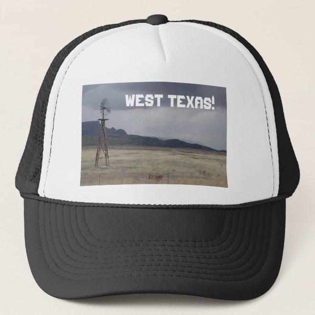 Västra Texas! Truckerkeps (Framsida)