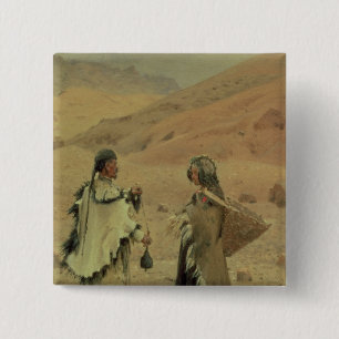 Västra Tibetans, 1875 Knapp