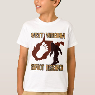 Västra Virgina Bigfoot forskning T Shirt