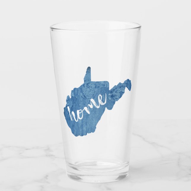 Västra Virginia Hem Trästruktur Glaskopp (Framsida)