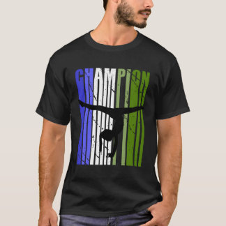 Vastronomi för Pub av motivational Gymnastics Beam T Shirt