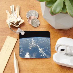 Västsaharas damm blåste västerut i Atlanten. Nyckelring