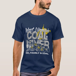 VÄSTVIRGINIA KOLGRUVARBETARE T SHIRT