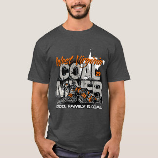 VÄSTVIRGINIA KOLGRUVARBETARE T SHIRT