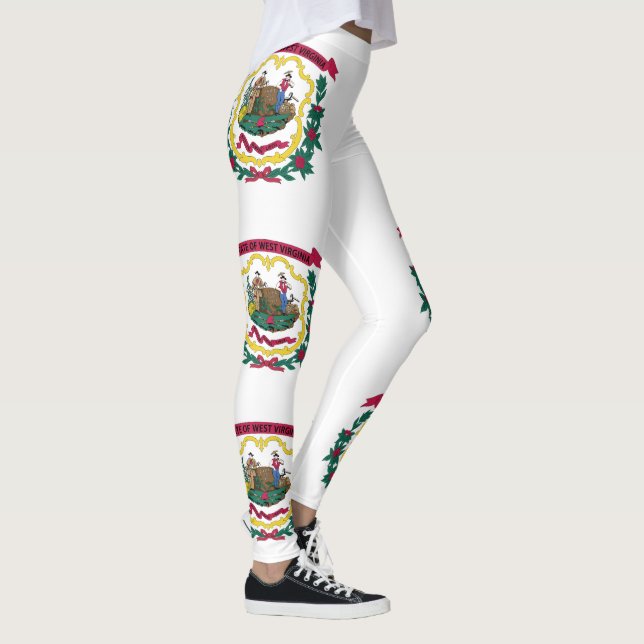 Västvirginias statsflagga leggings (Höger)