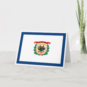Västvirginienflagg, Flagga för West Virginia Kort